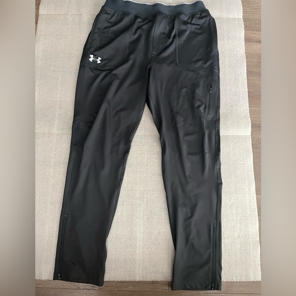 [L]Under Armour RUSH FITTED Sweat Pants Jogger Running Training - Picture 4 of 11